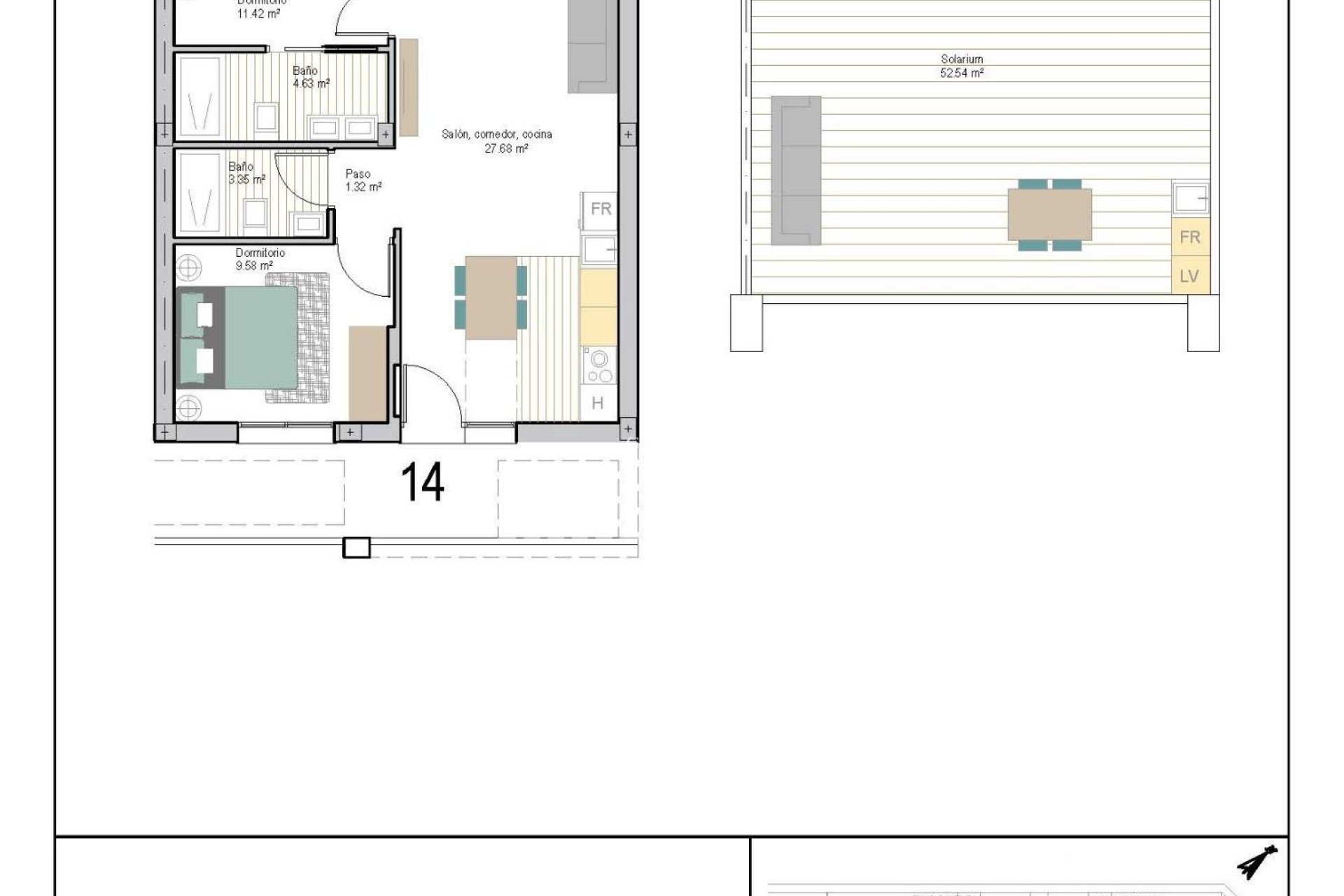 New Build - PENTHOUSE -
TORRE PACHECO - San Cayetano