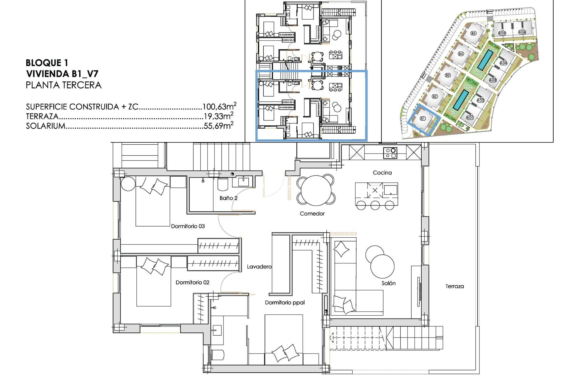 New Build - PENTHOUSE -
TORRE PACHECO - Santa Rosalia Lake And Life Resort