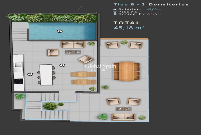 New Build - PENTHOUSE -
TORREVIEJA - Center