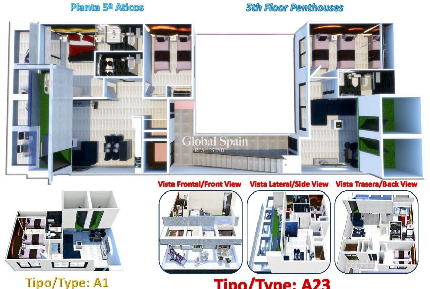 New Build - PENTHOUSE -
TORREVIEJA - Center