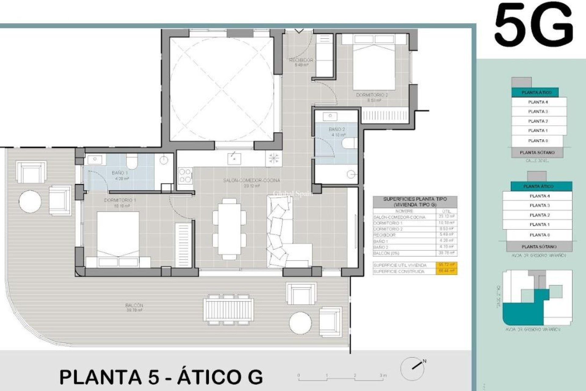 New Build - PENTHOUSE -
TORREVIEJA - El acequión