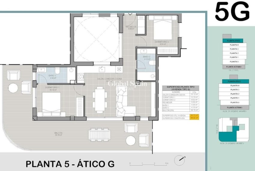 New Build - PENTHOUSE -
TORREVIEJA - El acequión