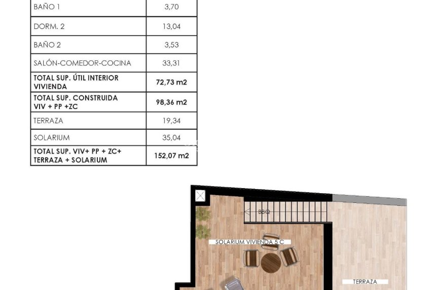 New Build - PENTHOUSE -
TORREVIEJA - Parque de las Naciones