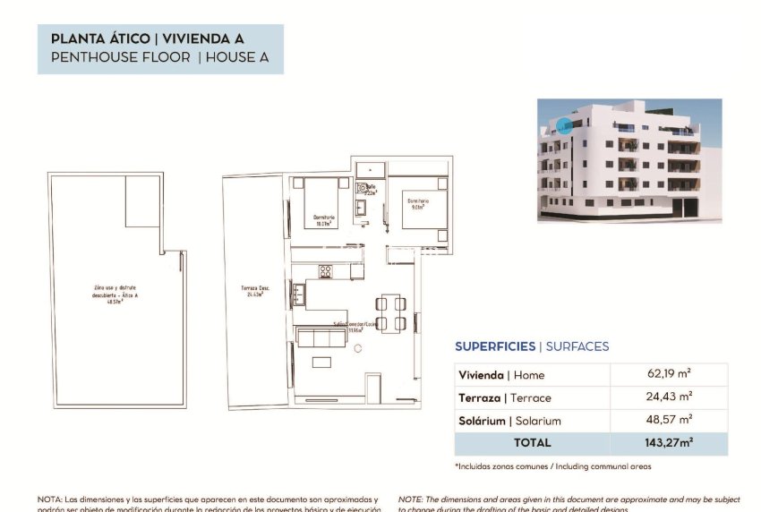 New Build - PENTHOUSE -
TORREVIEJA - pueblo