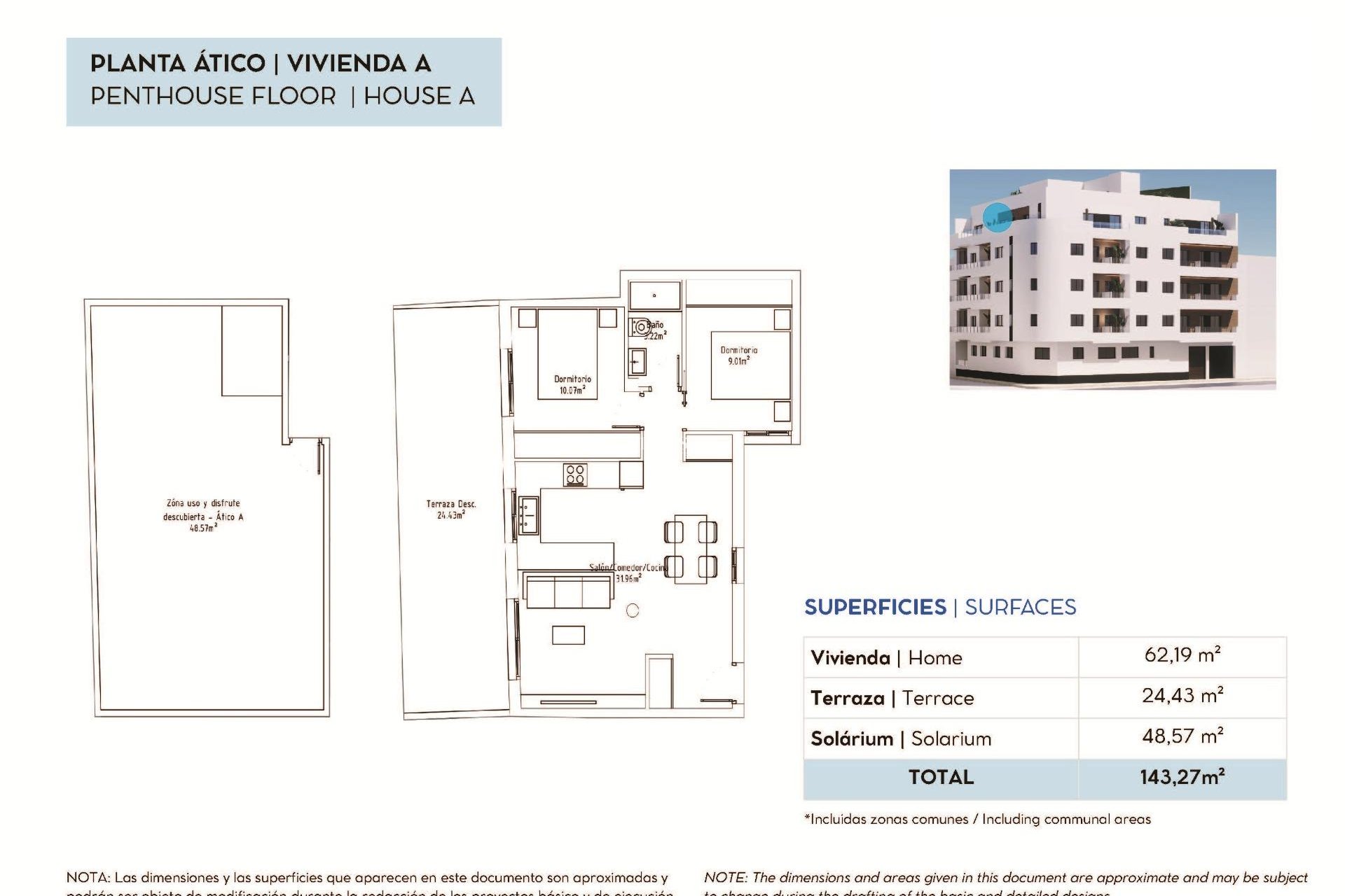 New Build - PENTHOUSE -
TORREVIEJA - pueblo