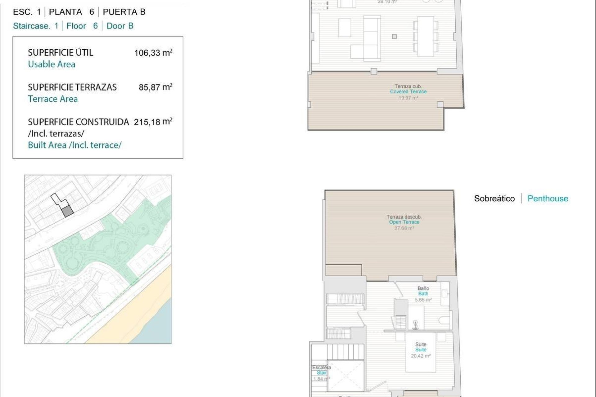 New Build - PENTHOUSE -
VILLAJOYOSA - Pueblo