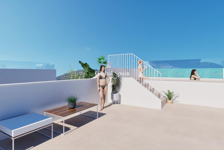 New Build - Top Floor Bungalow -
PILAR DE LA HORADADA - Playa de las Higuericas