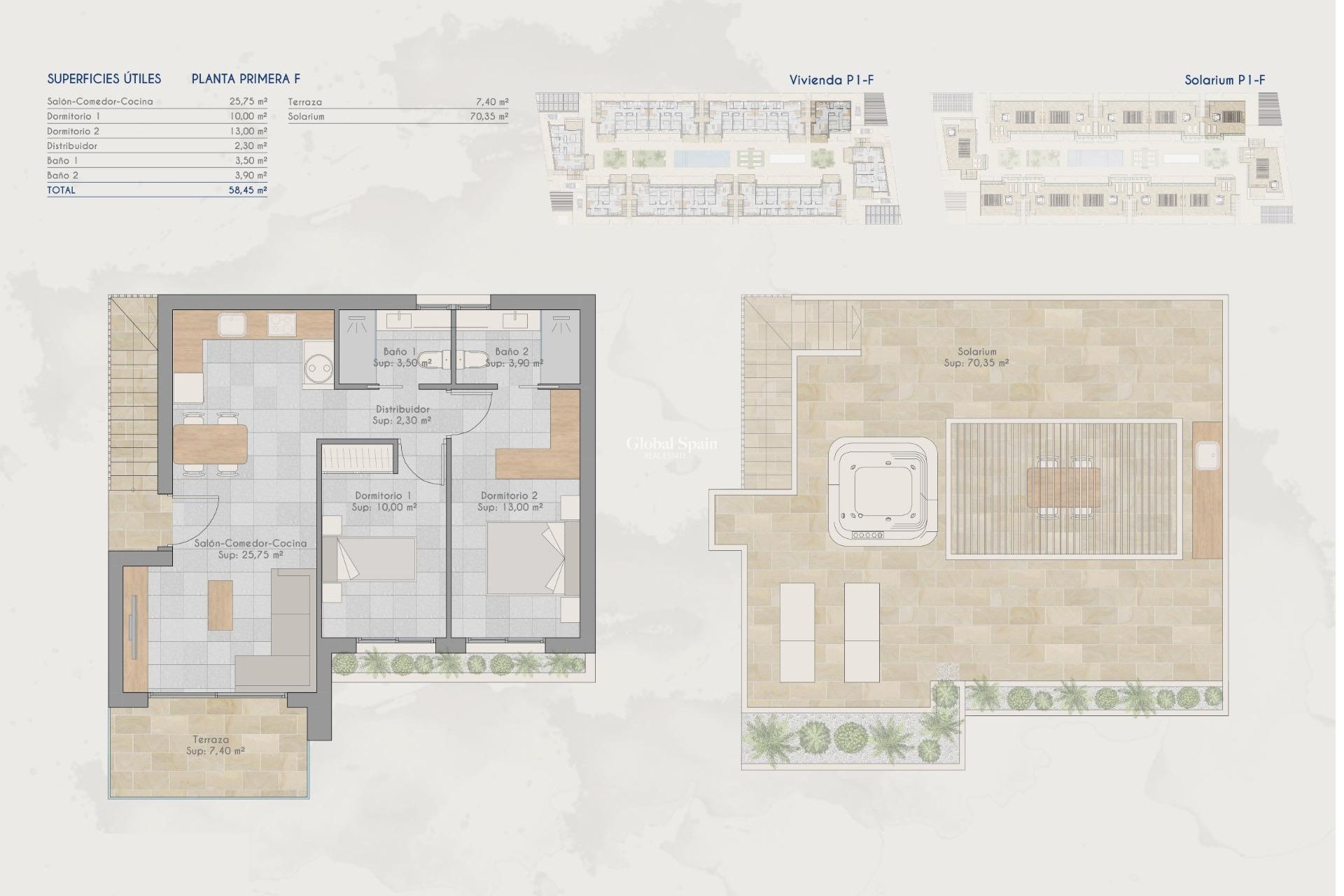 New Build - Top Floor Bungalow -
TORRE PACHECO - Torrepacheco