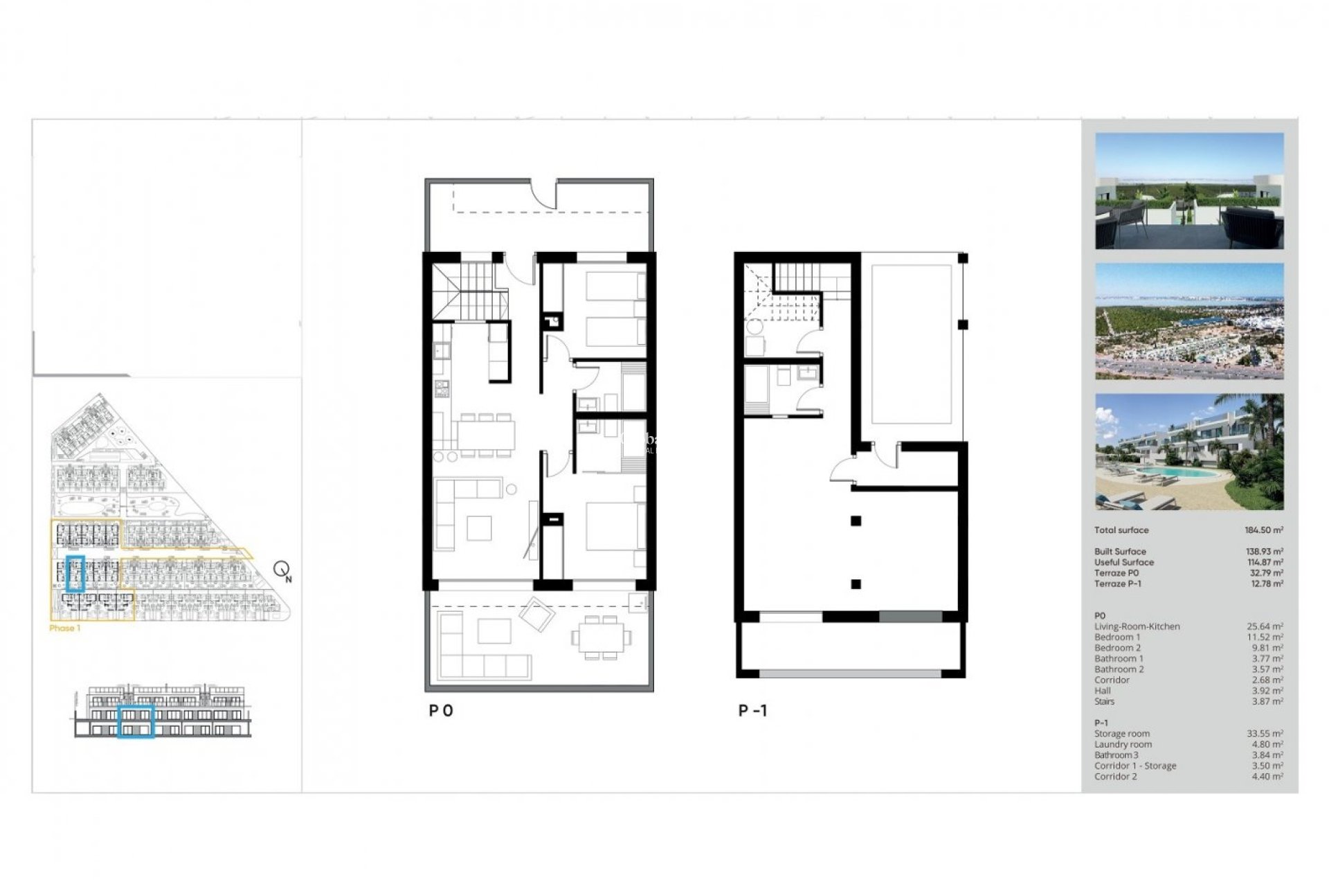 New Build - Top Floor Bungalow -
TORREVIEJA - Lago Jardín II