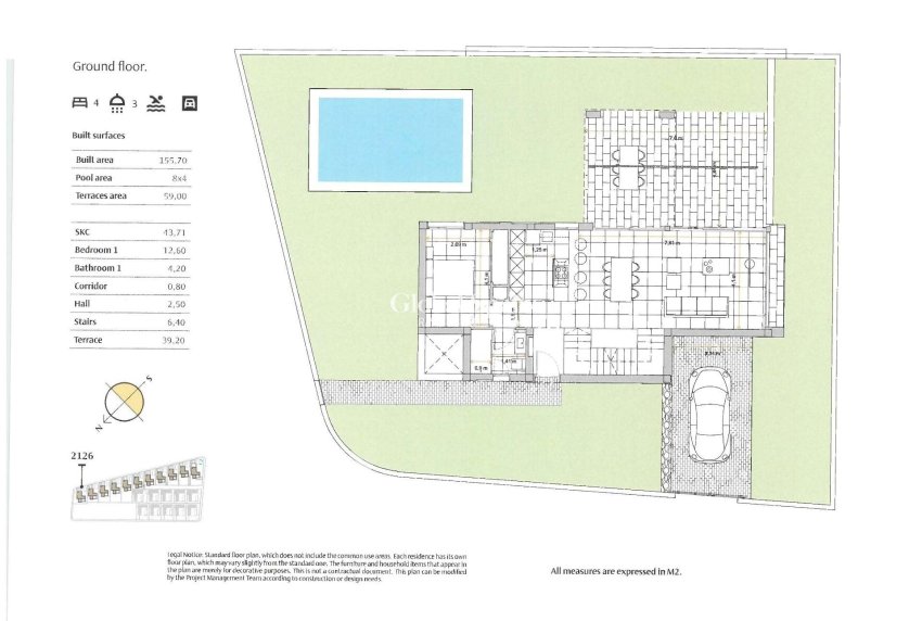 New Build - VILLA -
ALGORFA - LA FINCA GOLF / ALGORFA
