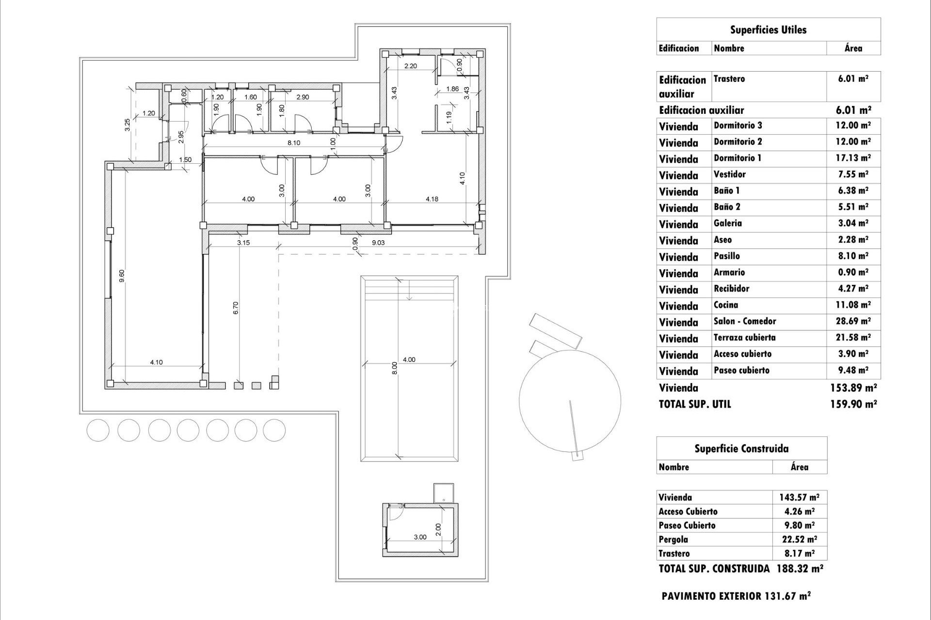 New Build - VILLA -
ASPE - Poligono 19