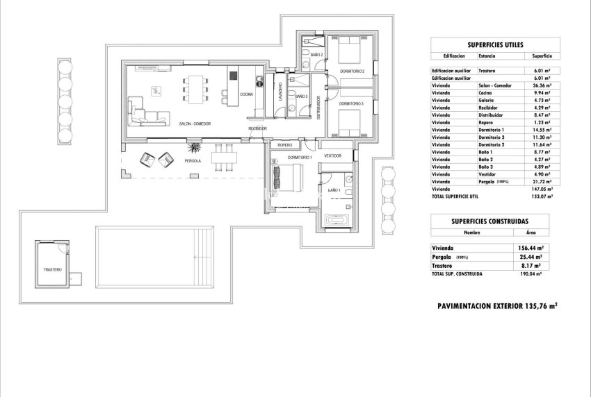 New Build - VILLA -
ASPE - Poligono 19