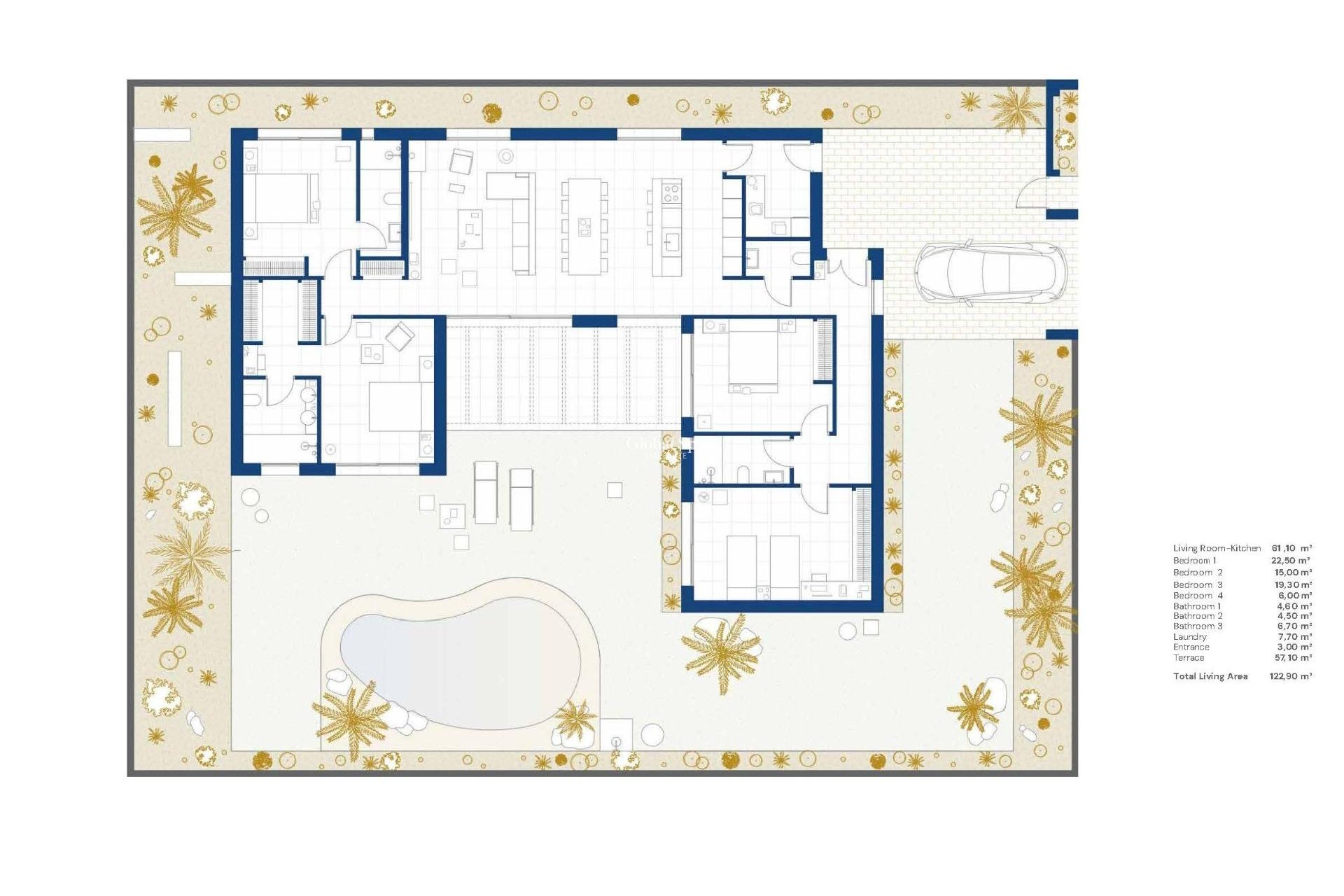 New Build - VILLA -
BAÑOS Y MENDIGO - Altaona Golf