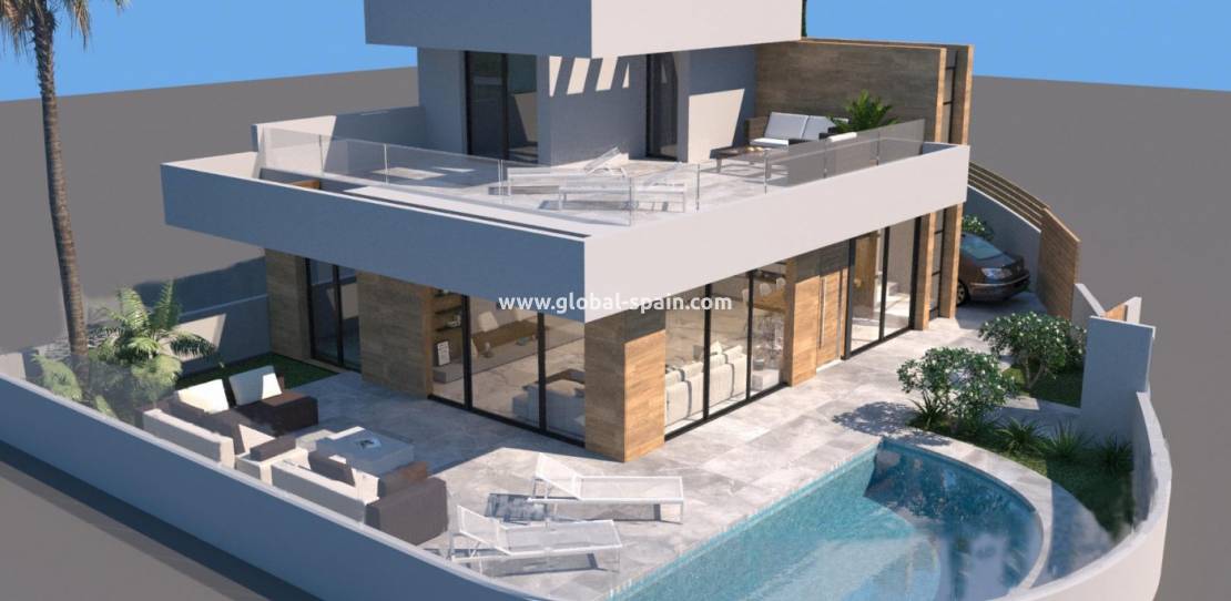 New Build - Villa - Ciudad Quesada - Rojales - JUNTO CAMPO DE GOLF LA MARQUESA