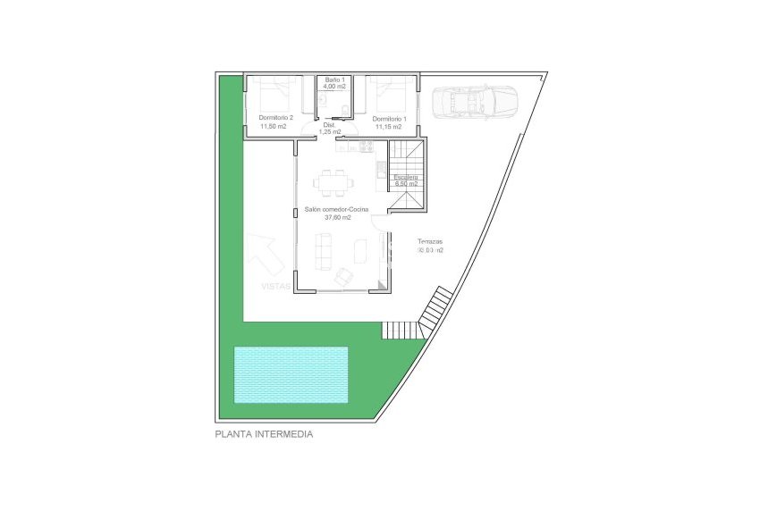 New Build - VILLA -
CIUDAD QUESADA
