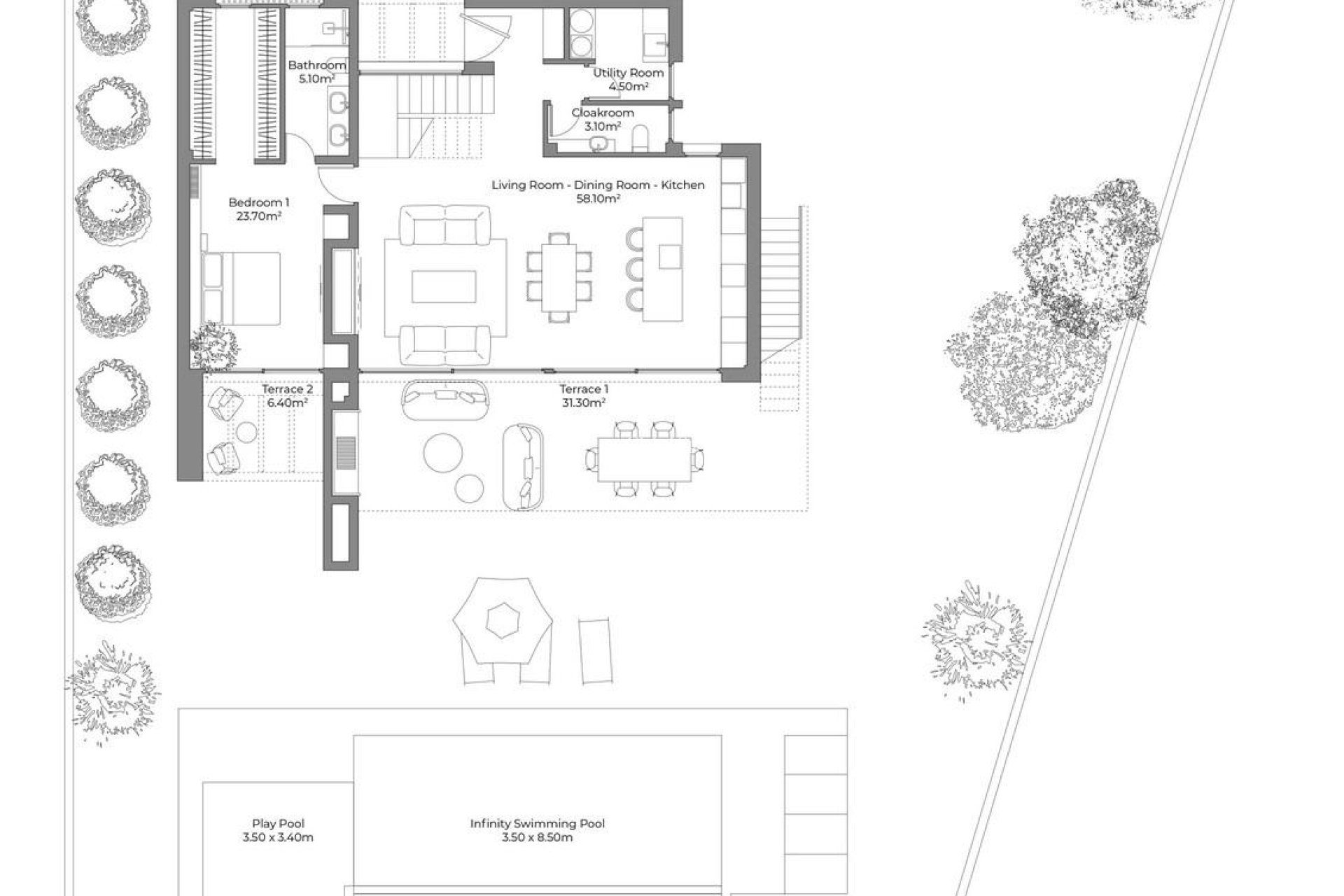 New Build - VILLA -
CUEVAS DEL ALMANZORA - Desert Springs Golf Club