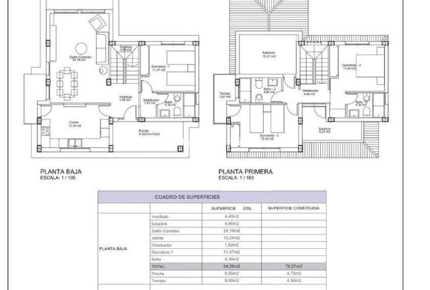 New Build - VILLA -
LORCA - Purias
