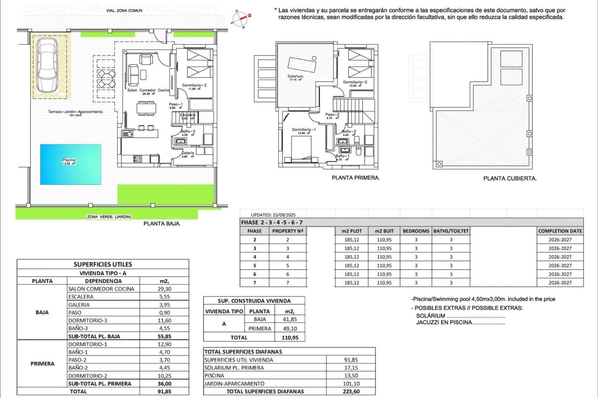 New Build - VILLA -
LOS MONTESINOS - La Herrada