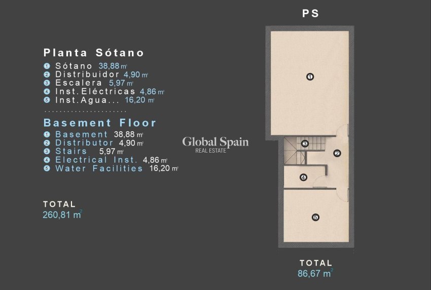 New Build - VILLA -
ORIHUELA COSTA - Las Filipinas