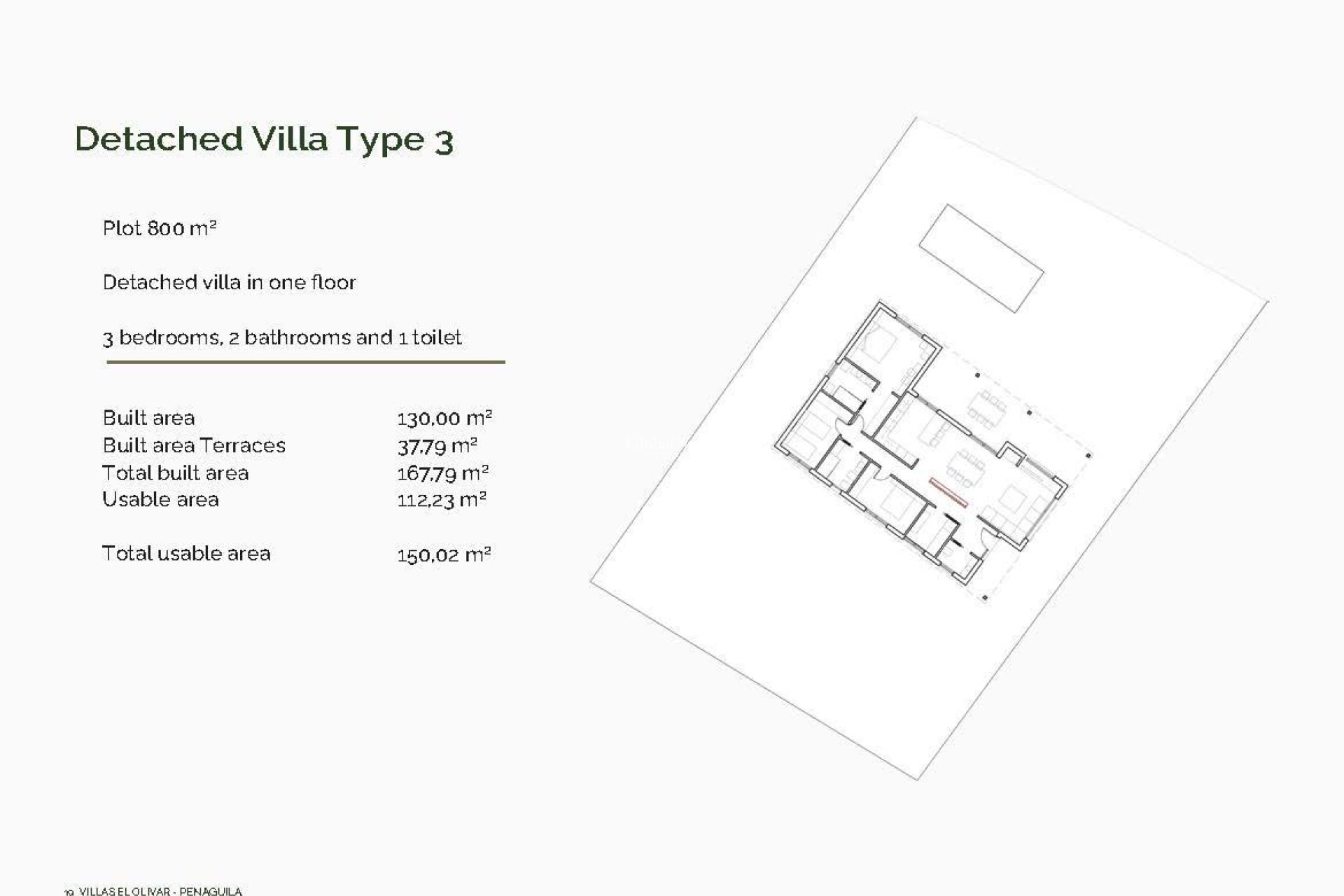 New Build - VILLA -
Penaguila - El Olivar