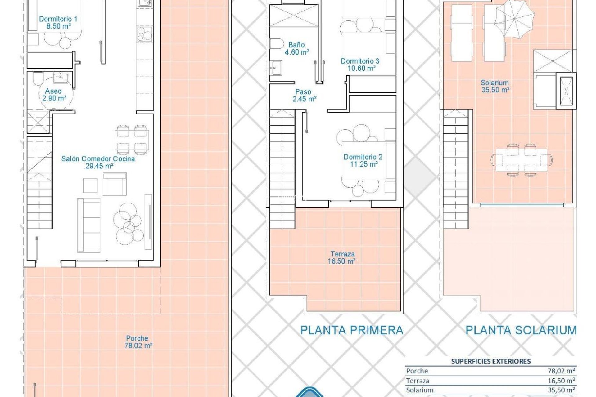 New Build - VILLA -
PILAR DE LA HORADADA - Lo Monte