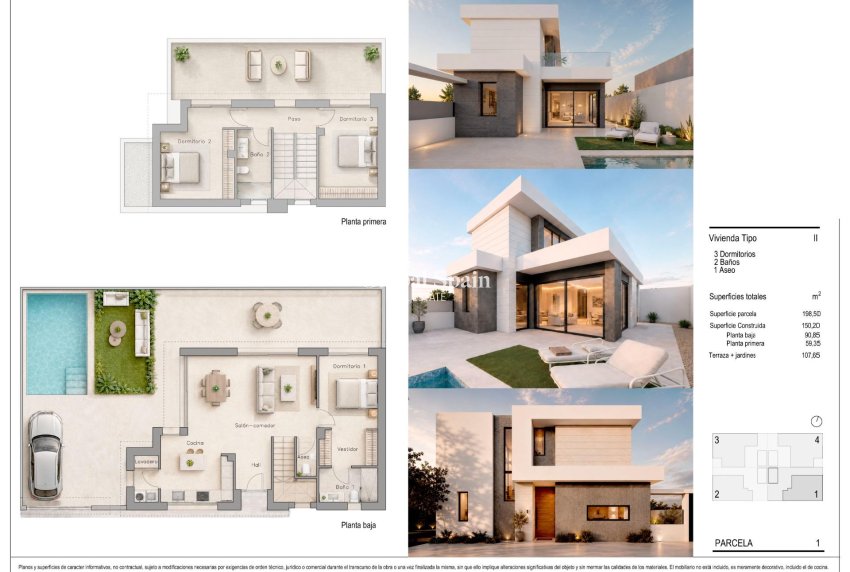 New Build - VILLA -
PILAR DE LA HORADADA - pueblo