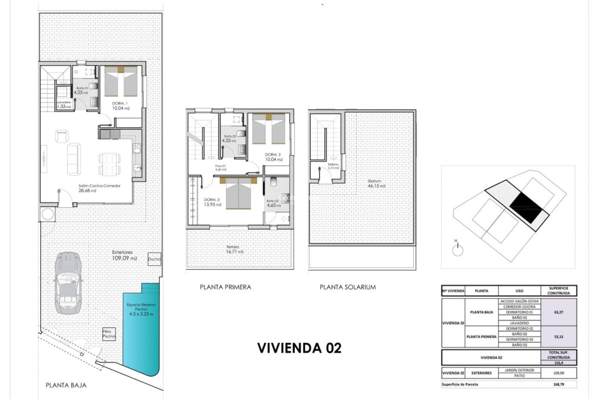 New Build - VILLA -
PILAR DE LA HORADADA - pueblo