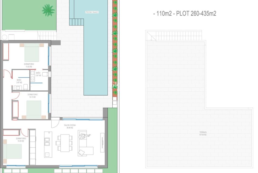 New Build - VILLA -
SAN JAVIER - Parque del doce