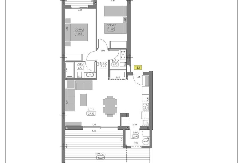Nieuwbouw - APPARTEMENT -
ALGORFA - LA FINCA GOLF / ALGORFA