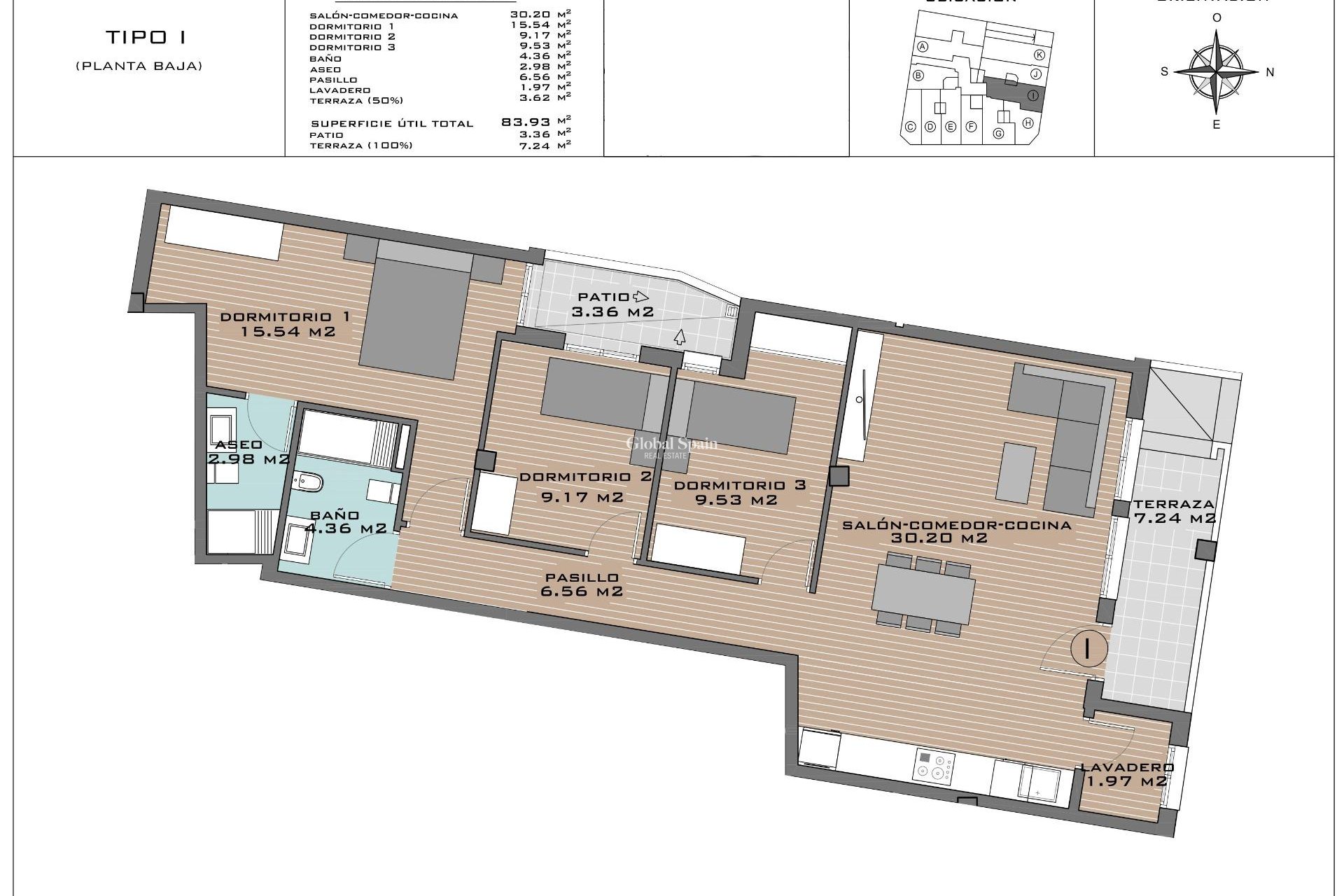 Nieuwbouw - APPARTEMENT -
ALGORFA - Pueblo
