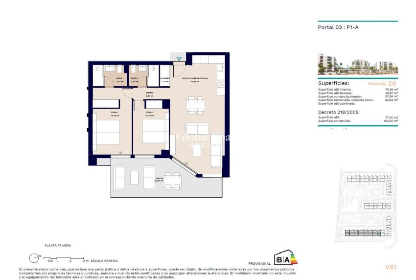 Nieuwbouw - APPARTEMENT -
ALMERIMAR - Almerimar