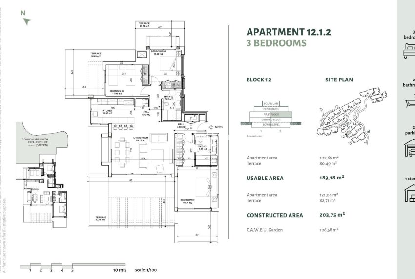 Nieuwbouw - APPARTEMENT -
Benahavis - Parque Botanico