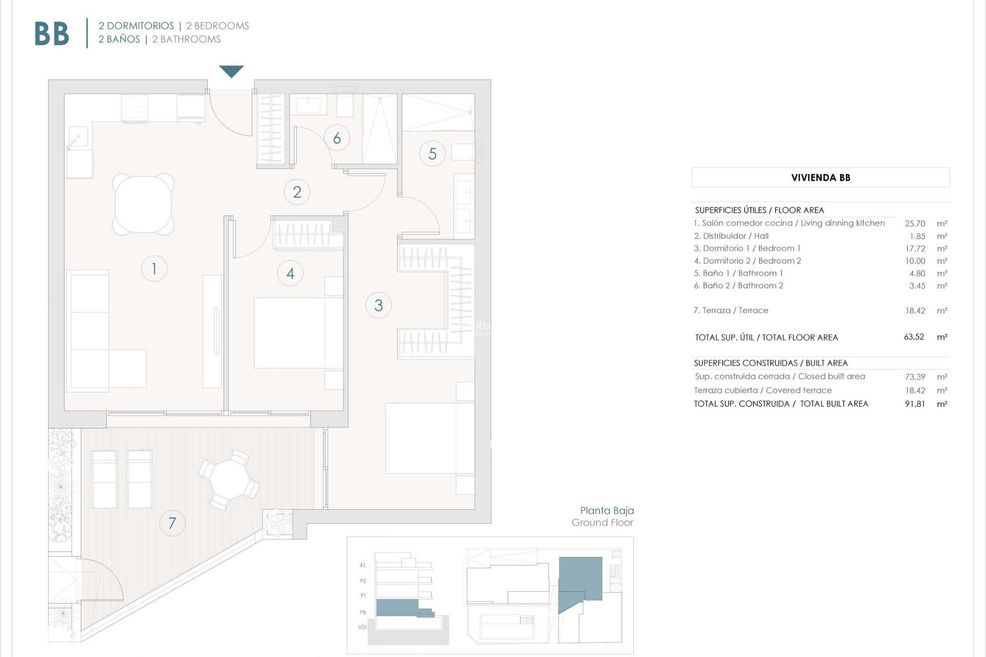 Nieuwbouw - APPARTEMENT -
BENIJÓFAR - Pueblo