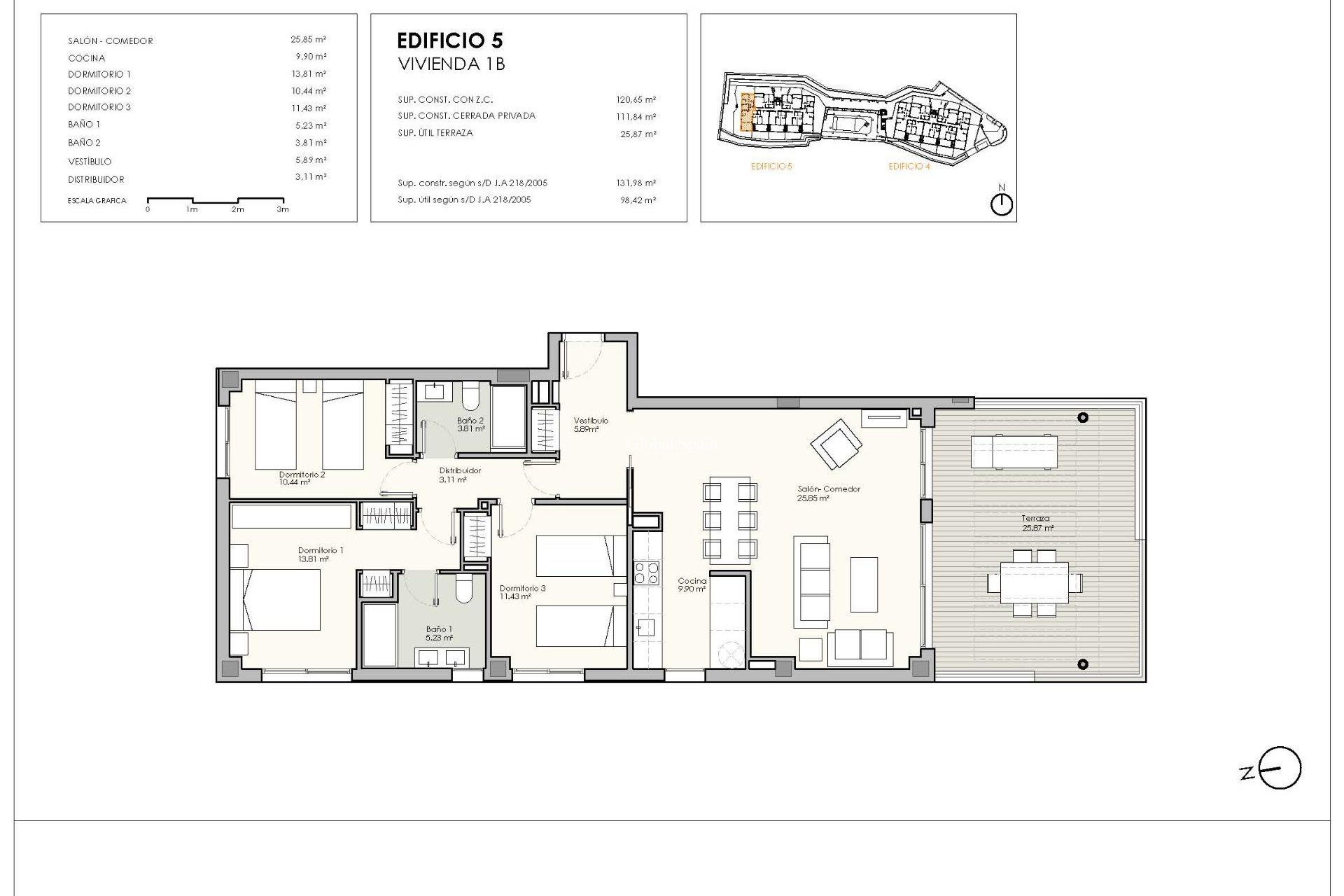 Nieuwbouw - APPARTEMENT -
CASARES - Manilva - San Luís De Sabinillas