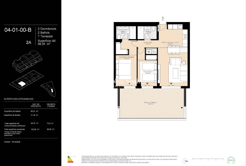 Nieuwbouw - APPARTEMENT -
ESTEPONA - Azata Golf