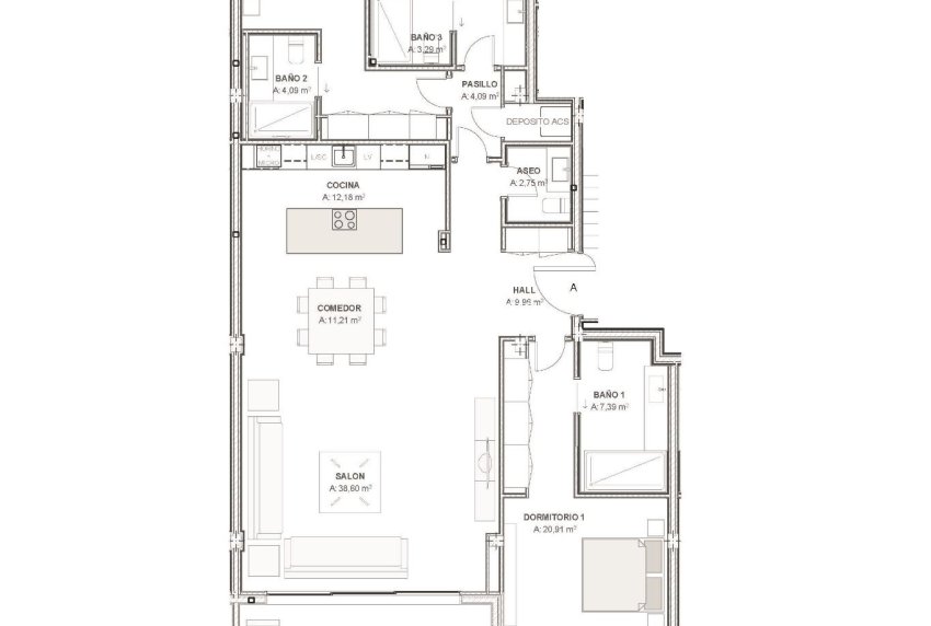 Nieuwbouw - APPARTEMENT -
ESTEPONA - Selwo