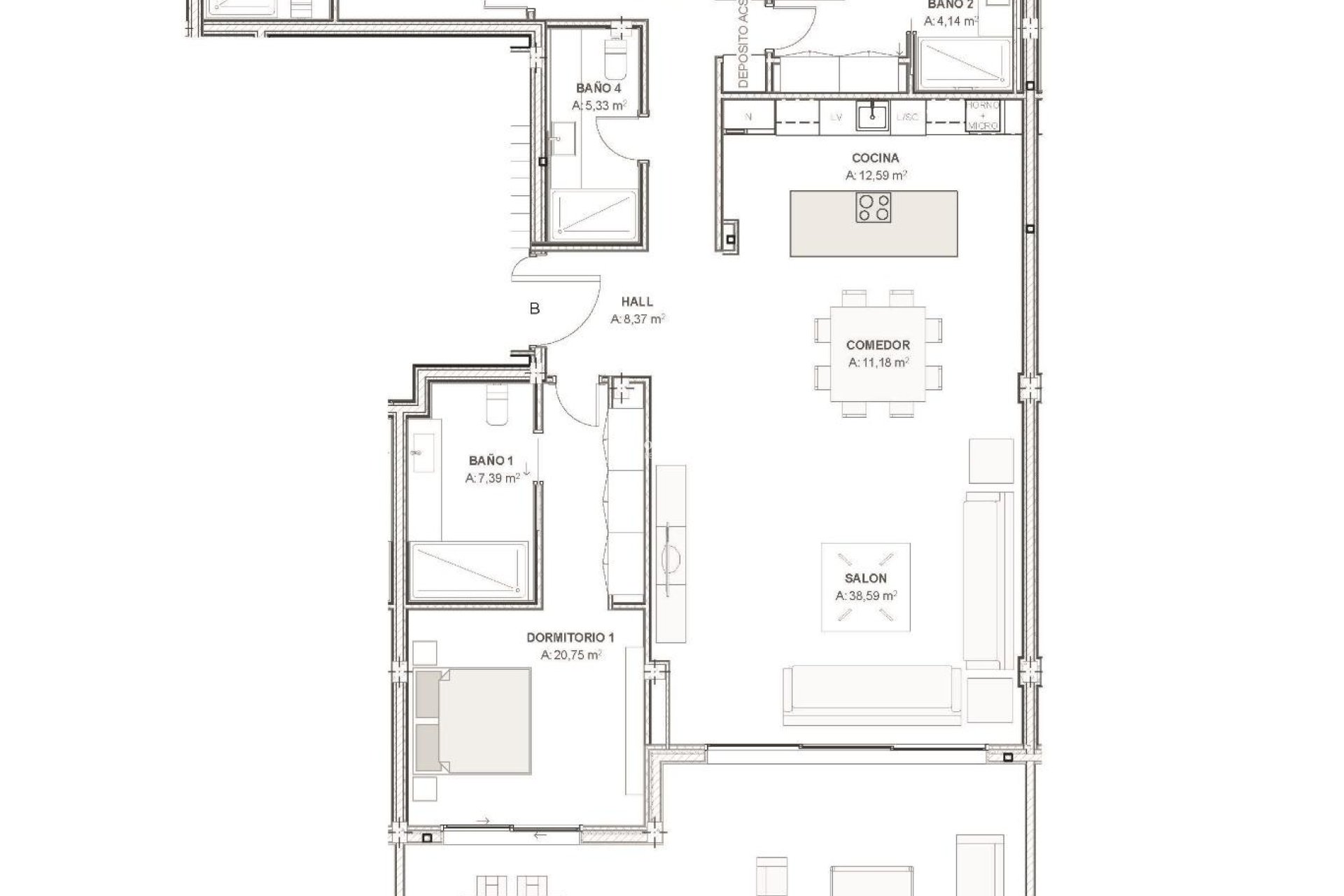 Nieuwbouw - APPARTEMENT -
ESTEPONA - Selwo