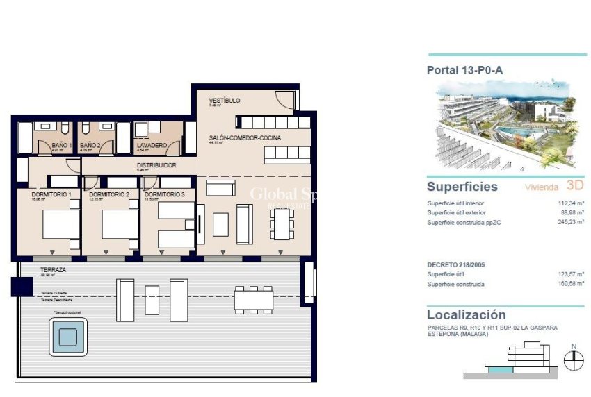 Nieuwbouw - APPARTEMENT -
ESTEPONA - Urb. La Gaspara