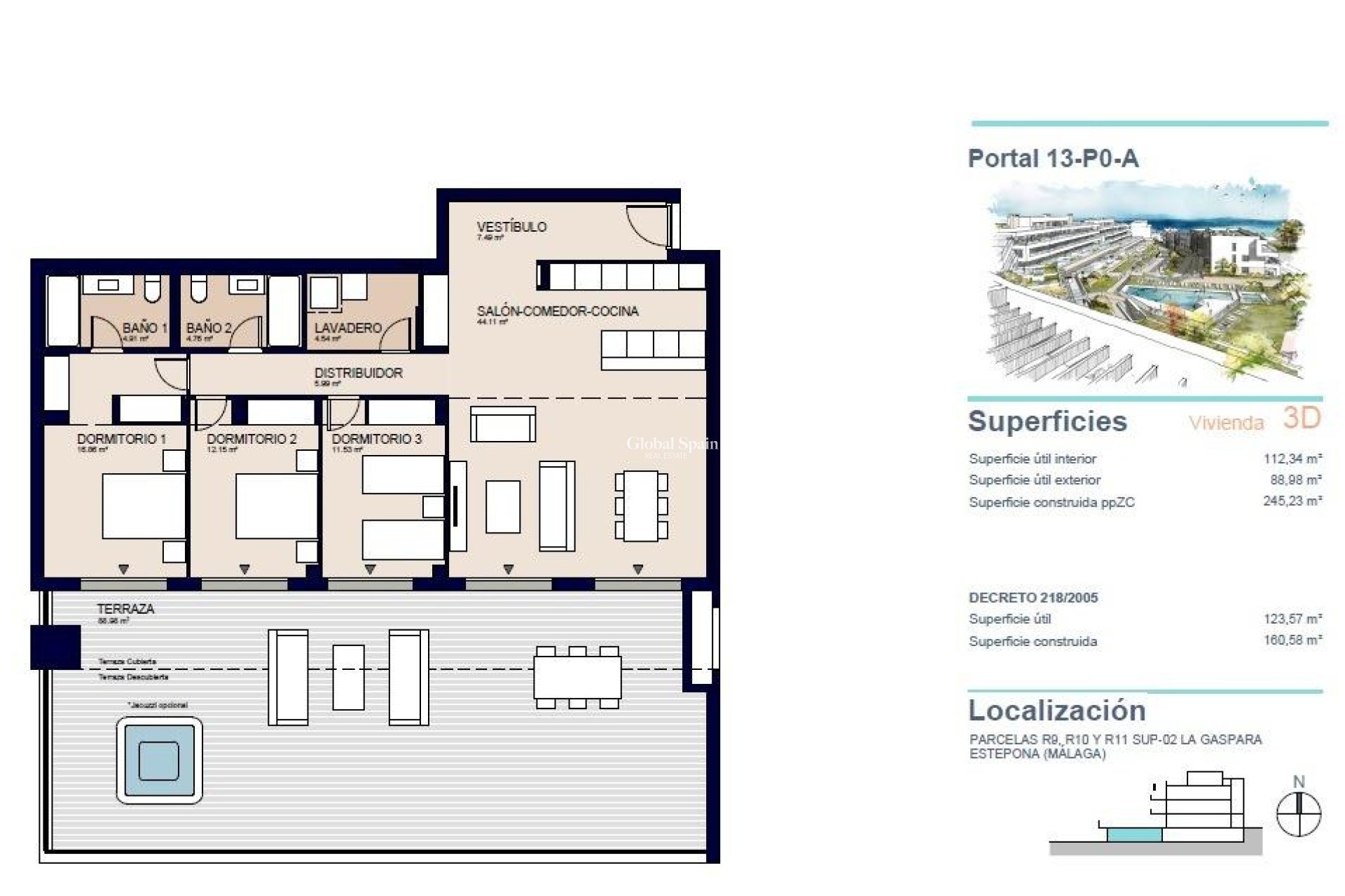 Nieuwbouw - APPARTEMENT -
ESTEPONA - Urb. La Gaspara