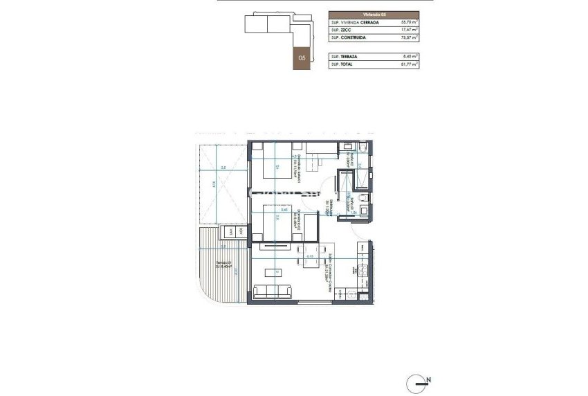 Nieuwbouw - APPARTEMENT -
GUARDAMAR DEL SEGURA - Camino del Puerto