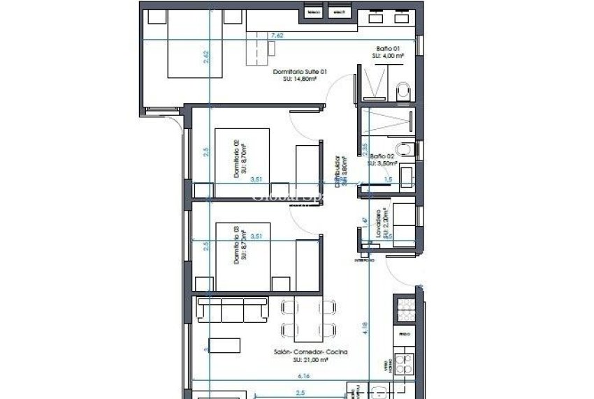 Nieuwbouw - APPARTEMENT -
GUARDAMAR DEL SEGURA - Camino del Puerto