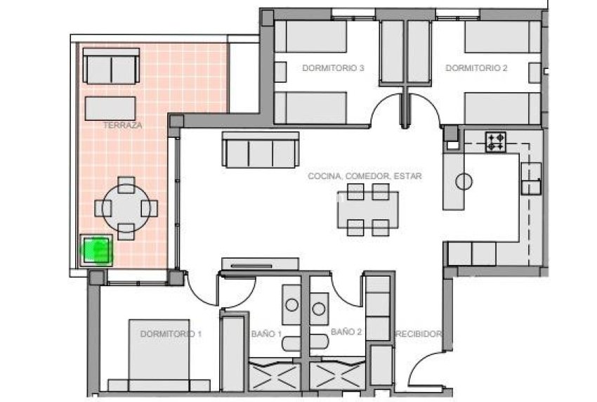 Nieuwbouw - APPARTEMENT -
GUARDAMAR DEL SEGURA - EL RASO