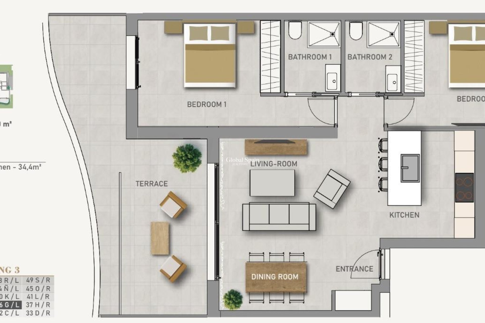 Nieuwbouw - APPARTEMENT -
GUARDAMAR DEL SEGURA - EL RASO