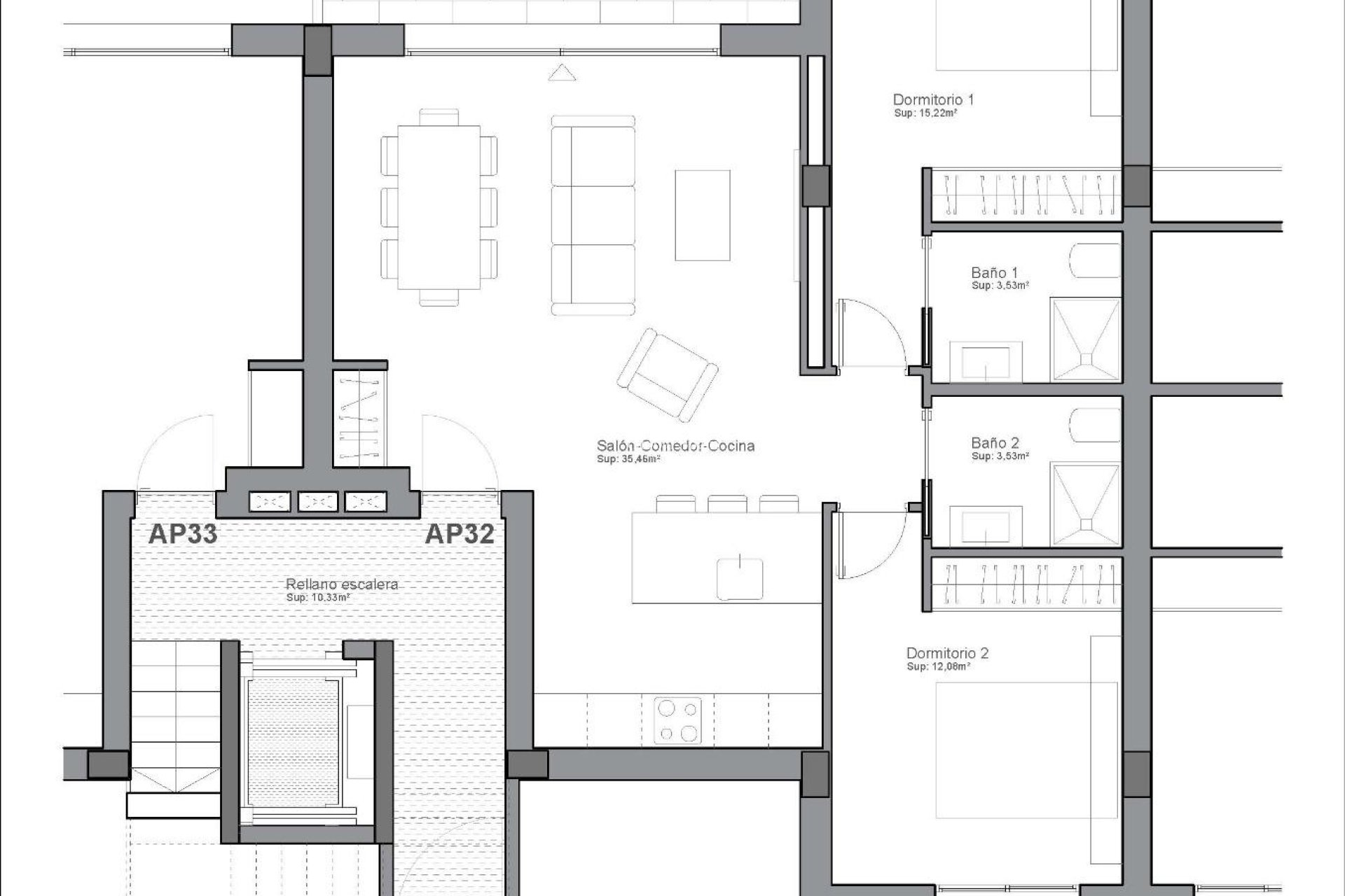Nieuwbouw - APPARTEMENT -
GUARDAMAR DEL SEGURA - EL RASO