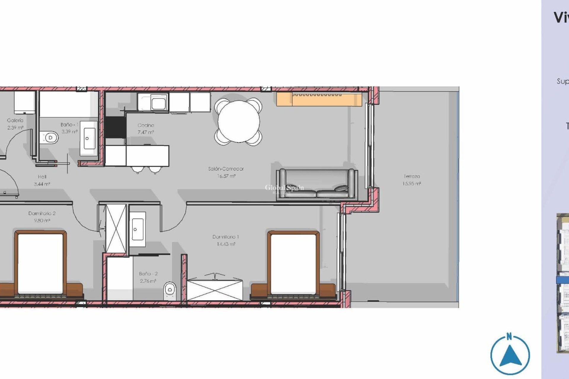 Nieuwbouw - APPARTEMENT -
GUARDAMAR DEL SEGURA - EL RASO