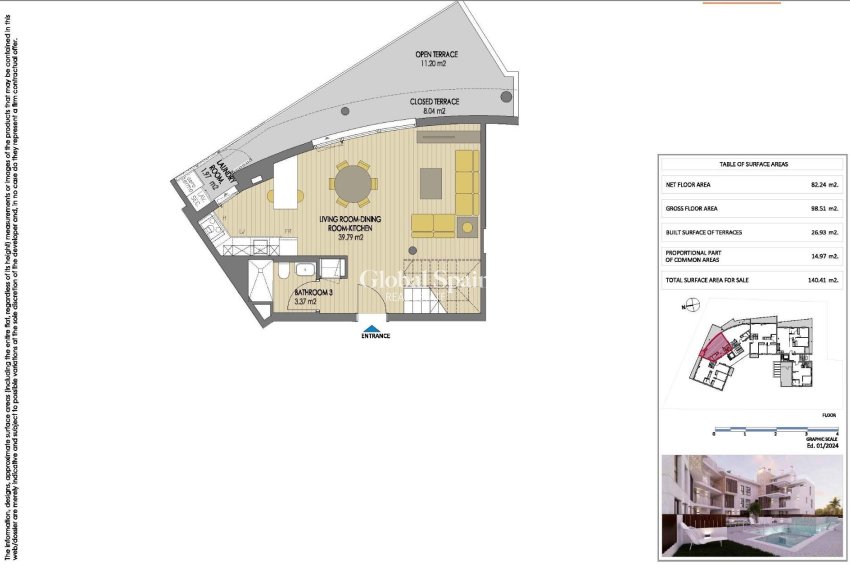 Nieuwbouw - APPARTEMENT -
JÁVEA - Cala Blanca