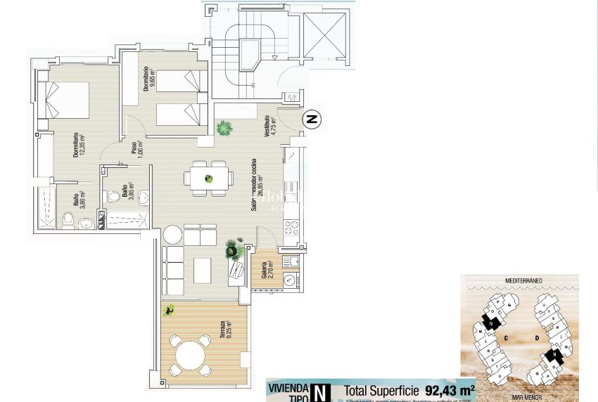 Nieuwbouw - APPARTEMENT -
LA MANGA DEL MAR MENOR