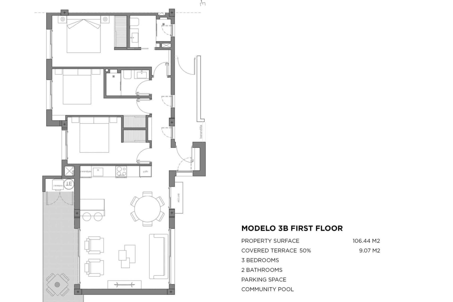Nieuwbouw - Appartement -
LOS ALCÁZARES - Parque Diana