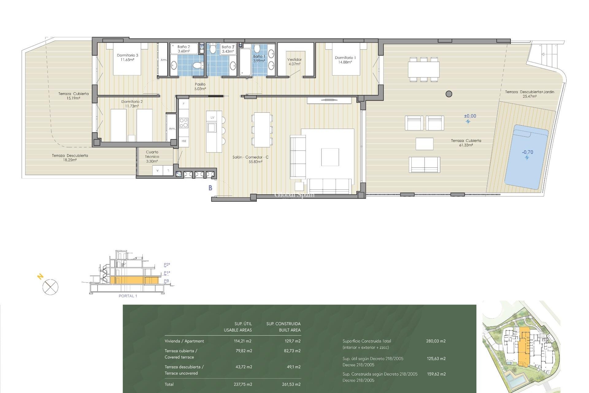 Nieuwbouw - APPARTEMENT -
MARBELLA - Cabopino Golf
