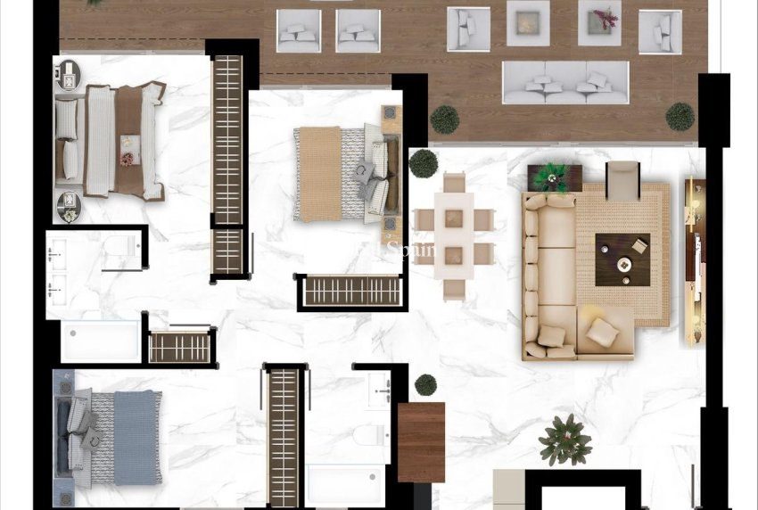 Nieuwbouw - APPARTEMENT -
MARBELLA - San Pedro